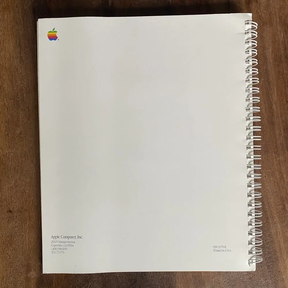 Apple Macintosh SE Owner's Guide Manual w/ Software Floppy Disk Set Vintage
